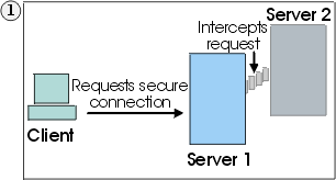 Client sends a request for an SSL session